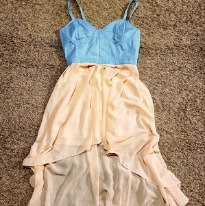 New w/o tag high n low dress